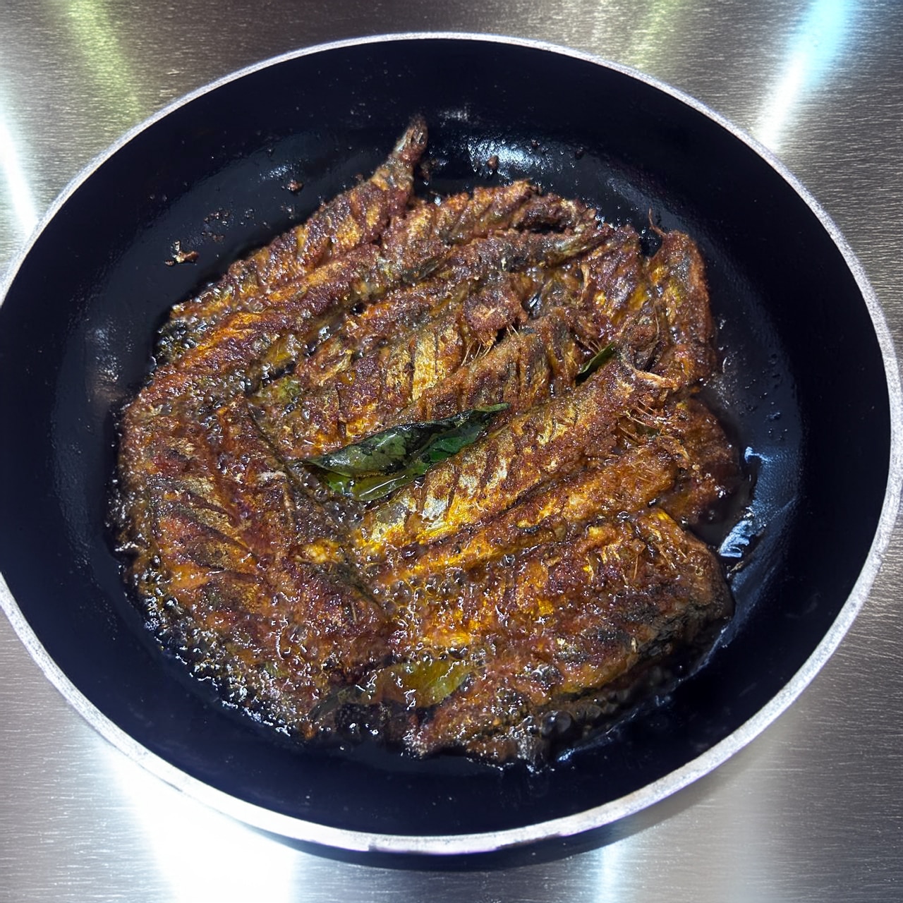 Kerala Spicy Sardines Fry