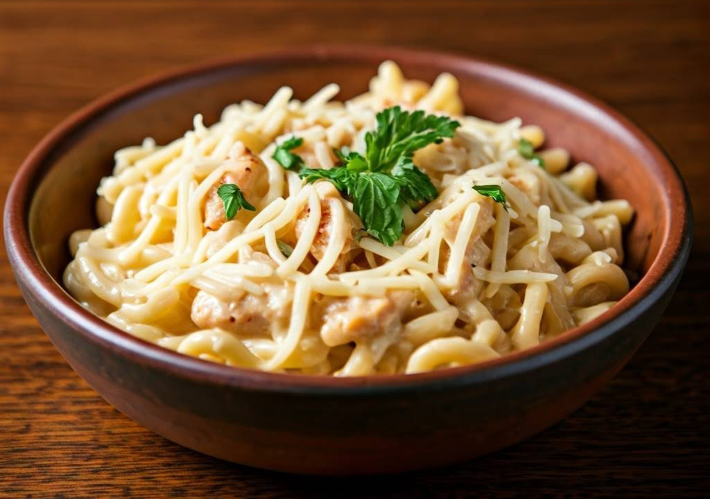 Chicken Cheese Pasta