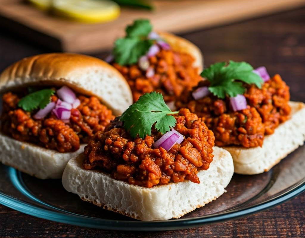 Schezwan Masala Pav