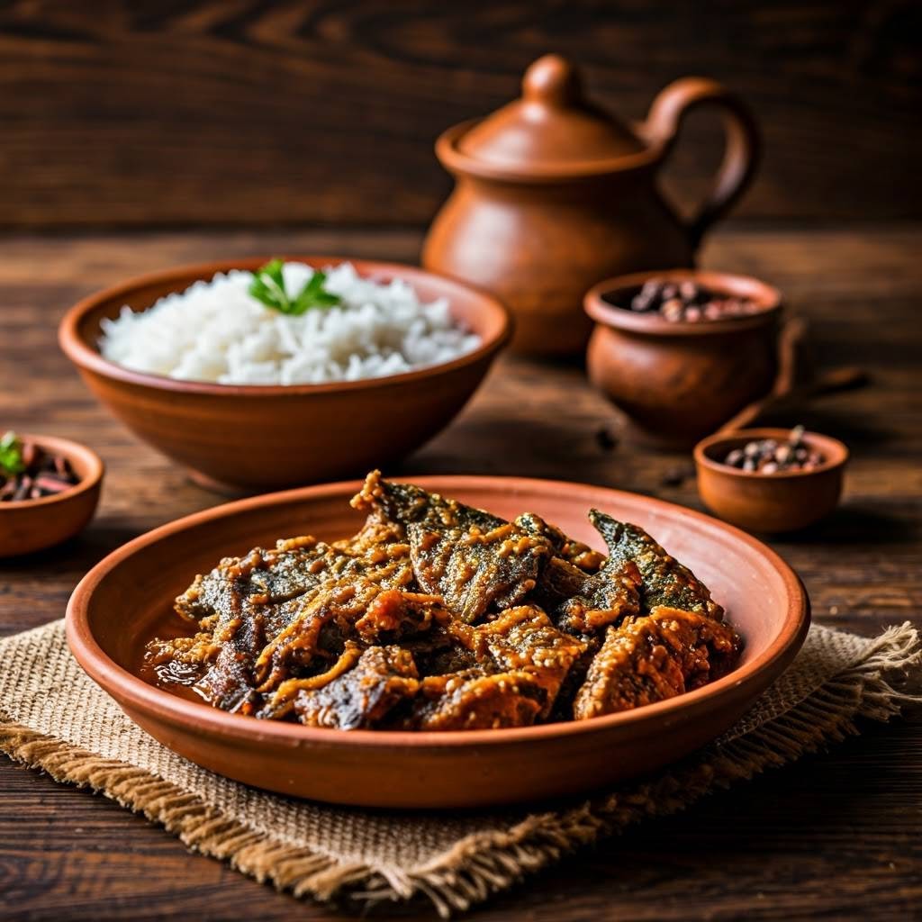 Shutki Bhuna (Dry Fish Curry)