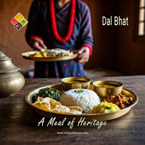 Dal Bhat – Traditional South Asian Rice and Lentil Dish