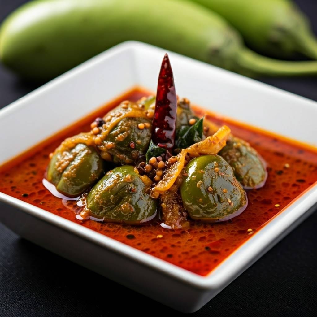 Vazhuthananga Theeyal 🍆 (Eggplant Curry)
