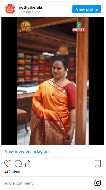Aswathy in Pothys Ad Film 1