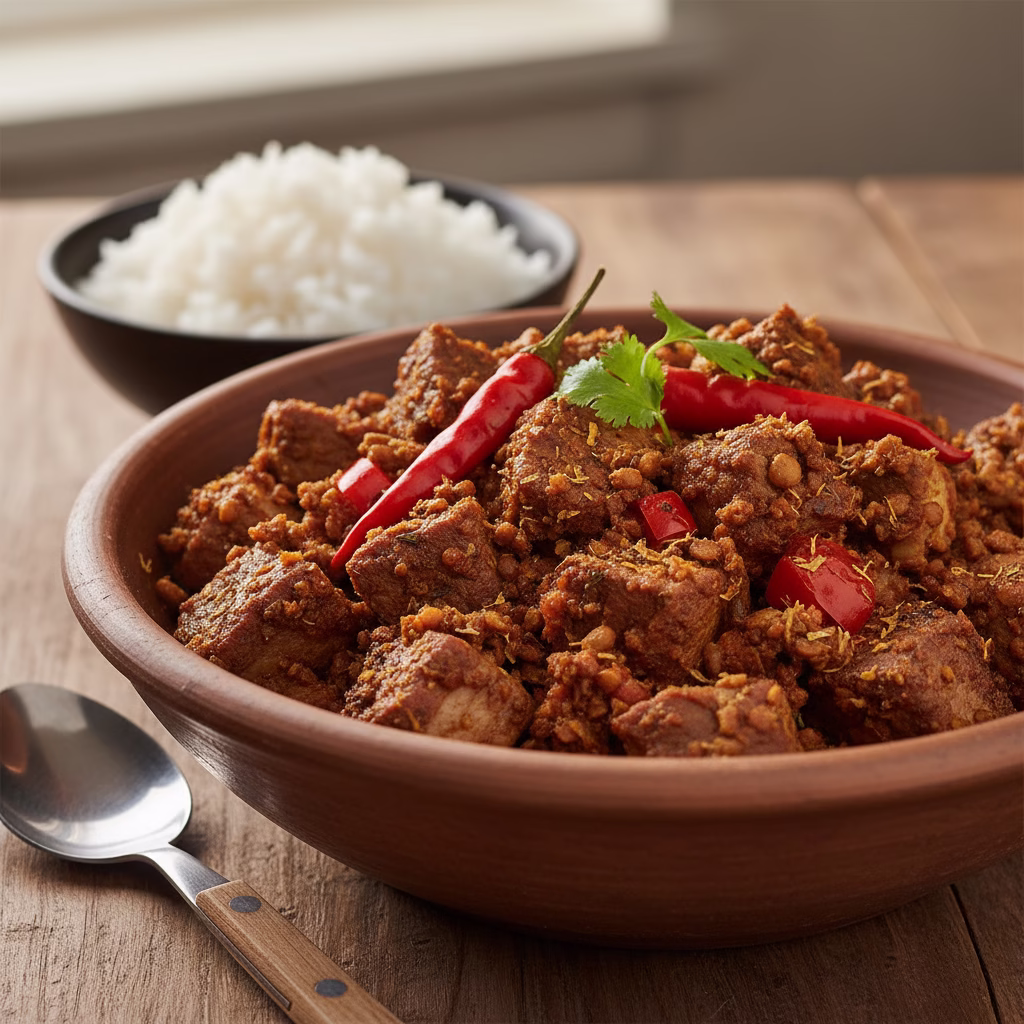 Axone (Fermented Soybean) with Pork/Beef