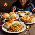 Top Indian Breakfasts: Misal Pav, Paratha & Chole Bhature Shine Globally.