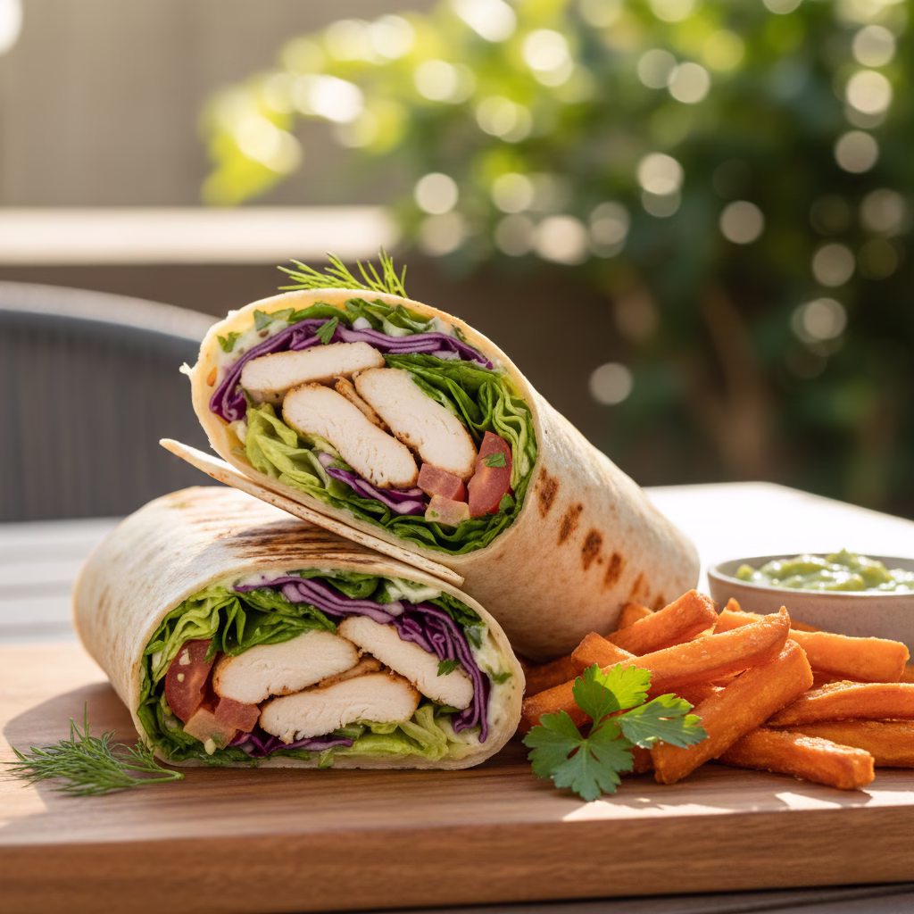 Grilled Chicken Wrap