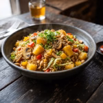 Mushroom Pineapple Fried Rice 🍍