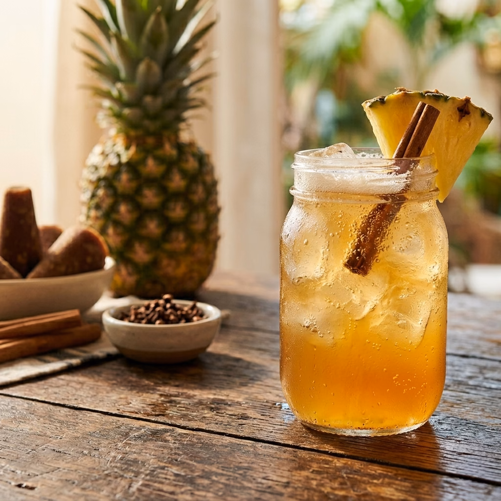 Tepache (Fermented Pineapple Drink) 🍍